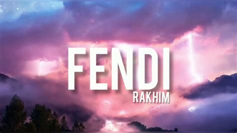 rahkim fendi|Rakhim – Fendi (Romanized) Lyrics .